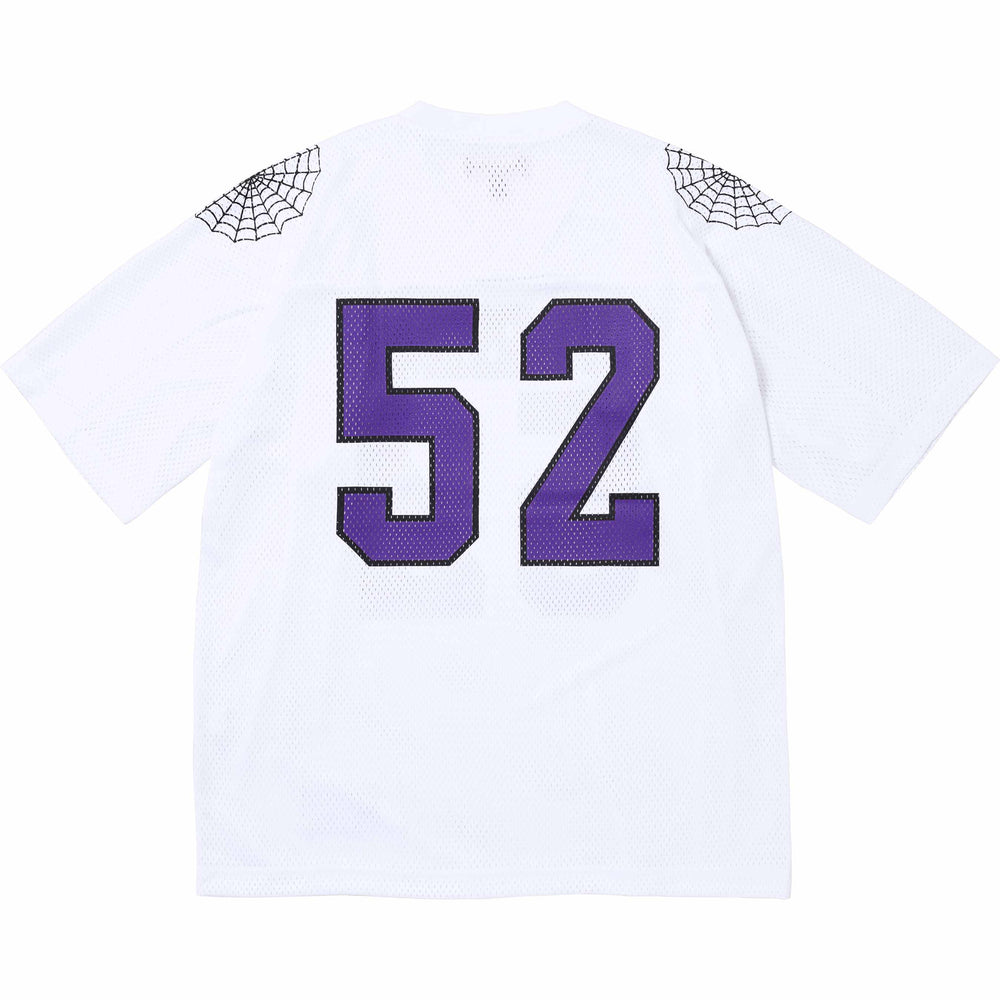 Supreme Spiderweb Football Jersey 'White'