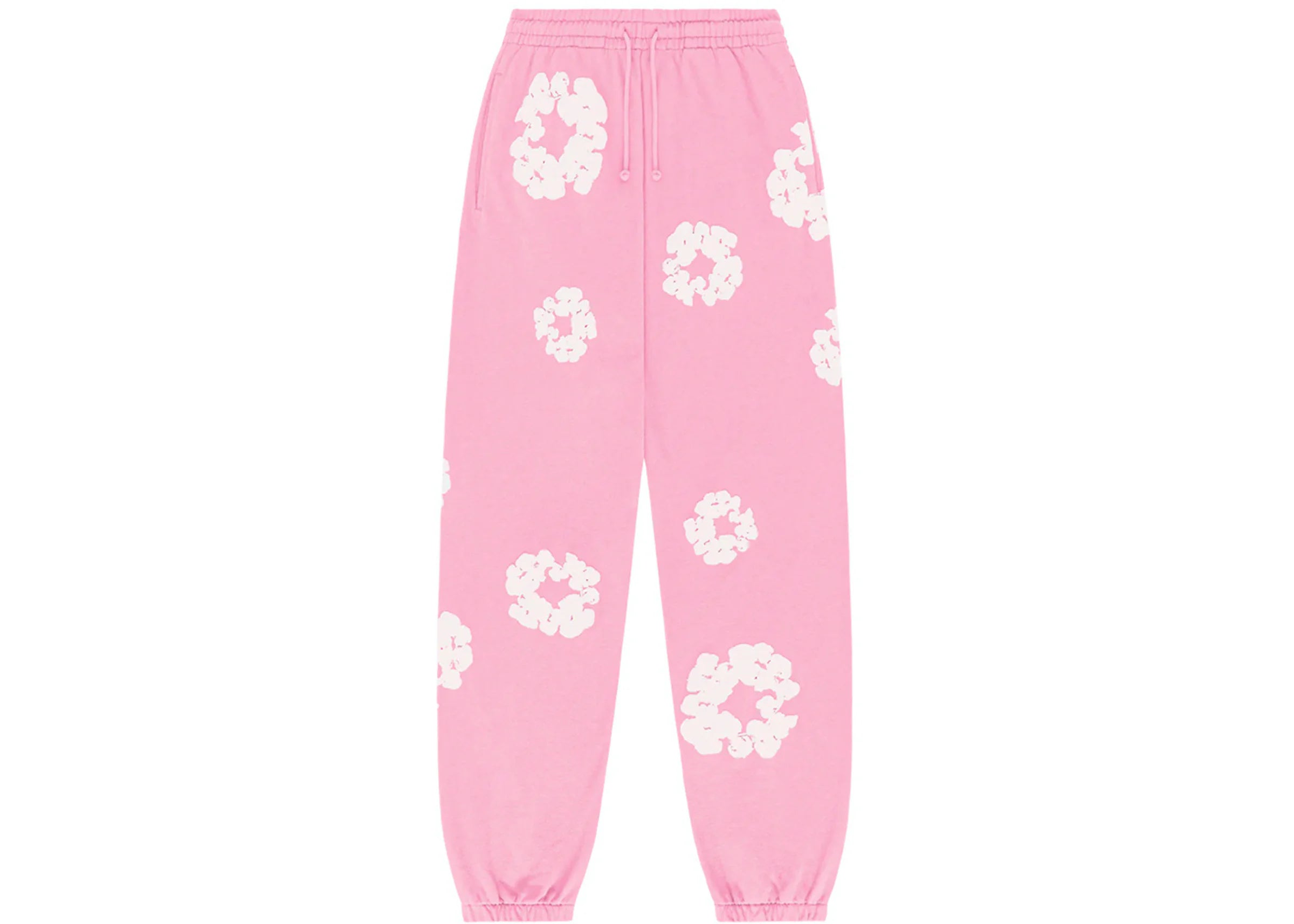 Joggers The Cotton Wreath Pink | Denim Tears