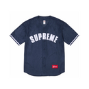 T-shirt Baseball Shirt Navy | Supreme