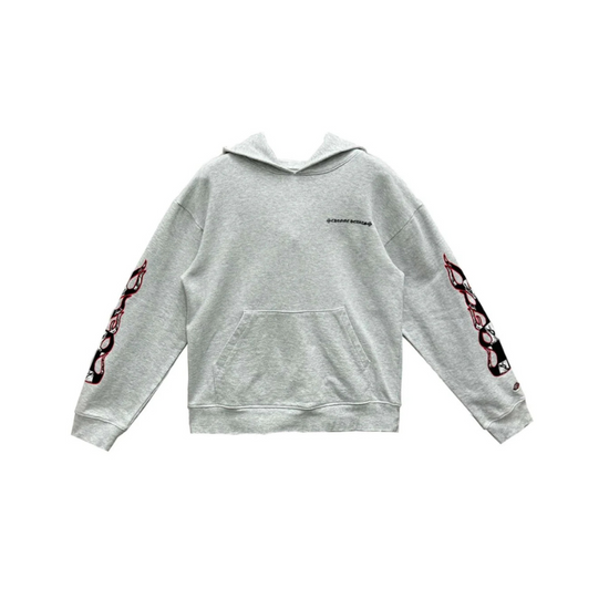 Hoodie Flame Floral Matty Boy | Chrome Hearts