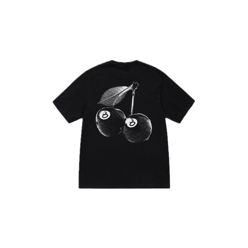 T-shirt Stussy Cherries Black