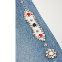 Jeans Blue Rhinestones | KAPITAL