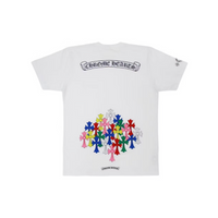 T-shirt White Cemetery Multicolor (Used) | Chrome Hearts