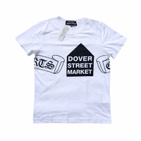 T-shirt White Black | Chrome Hearts x DoverStreetMarket