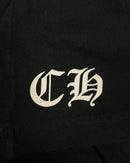 T-shirt Black Tonal Dagger Logo | Chrome Hearts