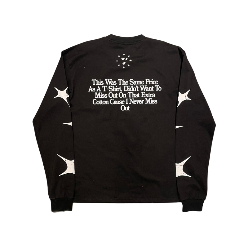 Longsleeve ANNEE LUMIERE Cosmos Black