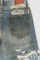 Denim Shorts Kiss Me Distressed  | VSNS