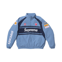 Jacket White Blue | Supreme x Ducati