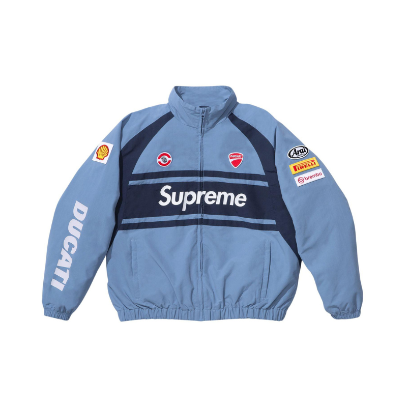 Jacket White Blue | Ducati x Supreme