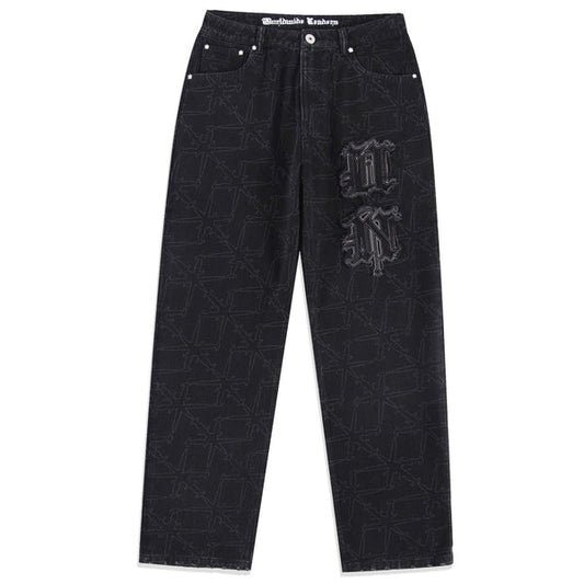 Jeans UNKNOWN Monogram Denim