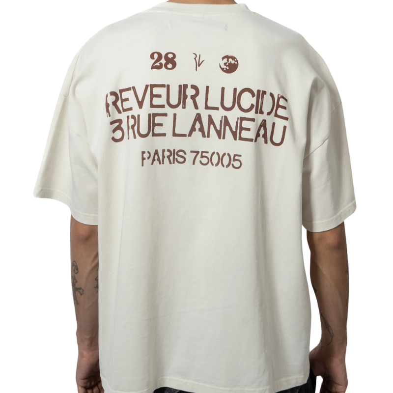 T-shirt Souvenir Off White | Reveur Lucide