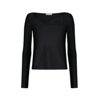 Longsleeve Fitted Lace Trim | Vaillant Studio