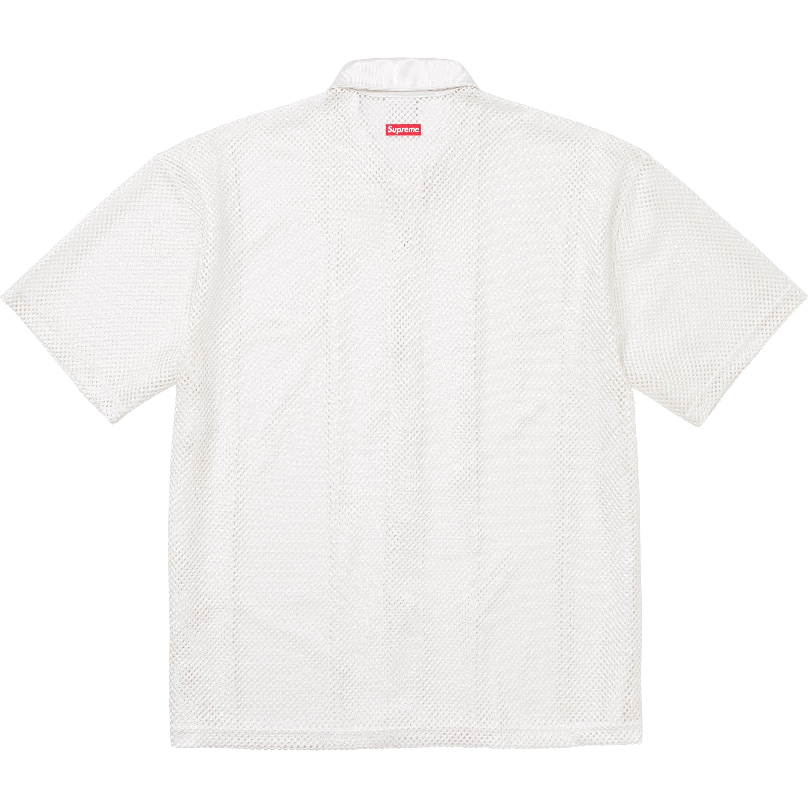 Supreme Nike Mesh S/S Shirt White