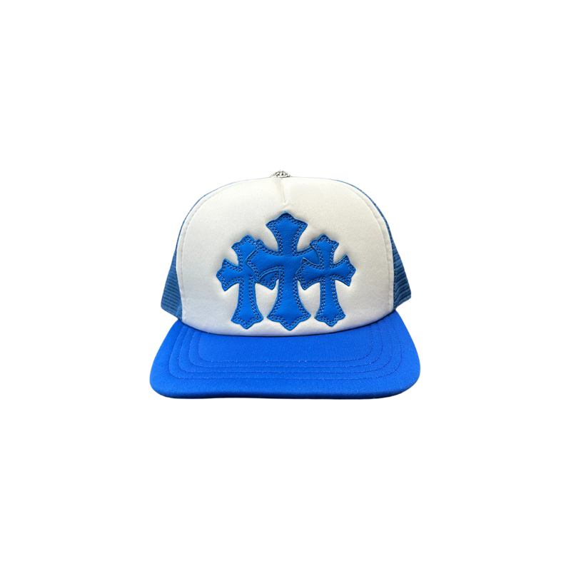 Cap Cemetery Trucker Hat Blue | Chrome Hearts