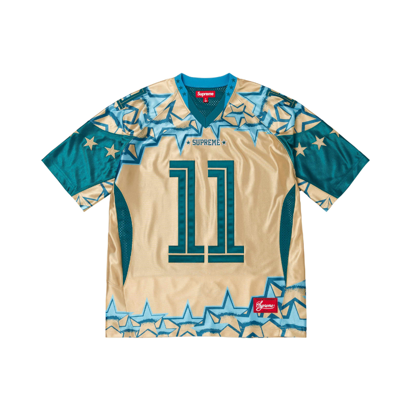 Jersey Stars football gold | Supreme