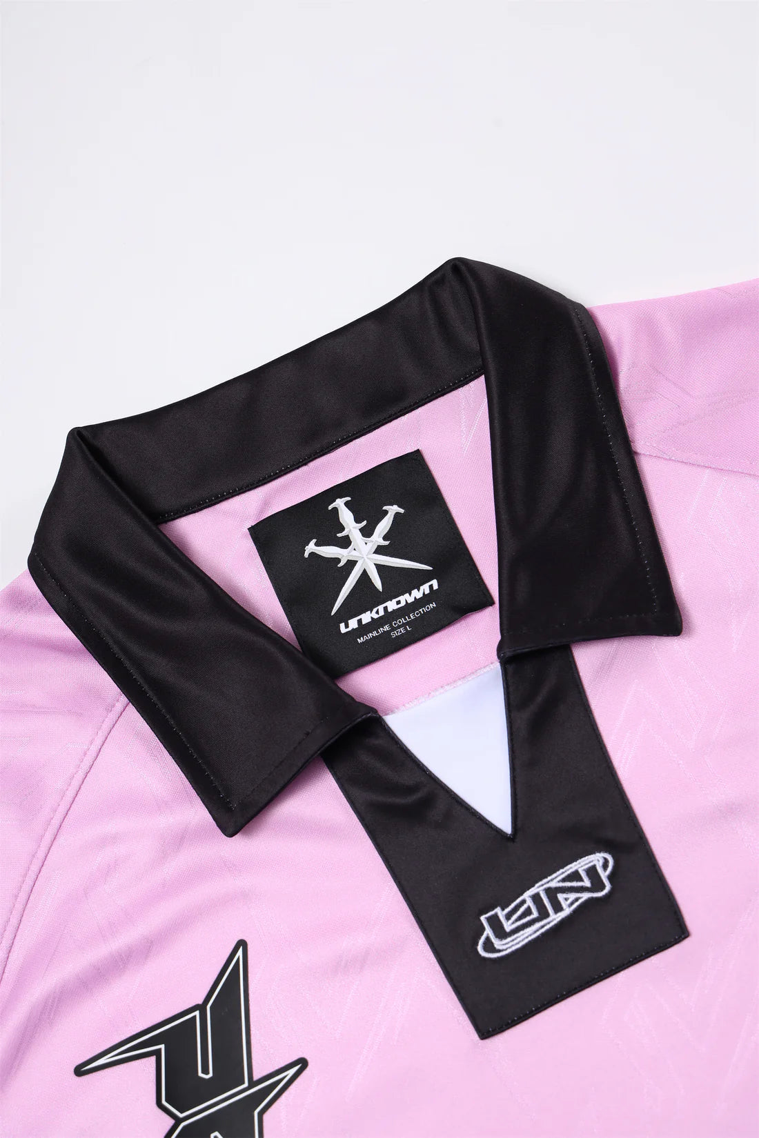 UNKNOWN Monogram Football Shirt Pink