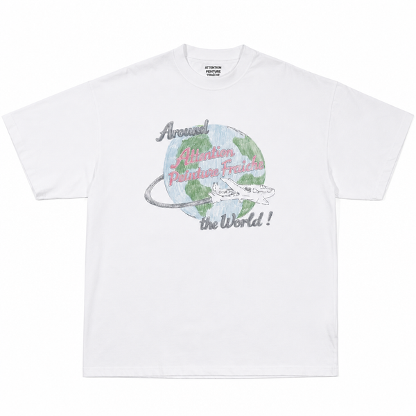 T-shirt Around The World Faded | APF
