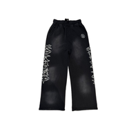 Joggers Stars Shine Graffiti Grey | Hellstar