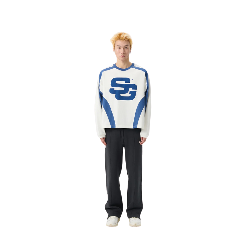 Longsleeve SG24 Cream Blue | SUMMER GAMES PRO