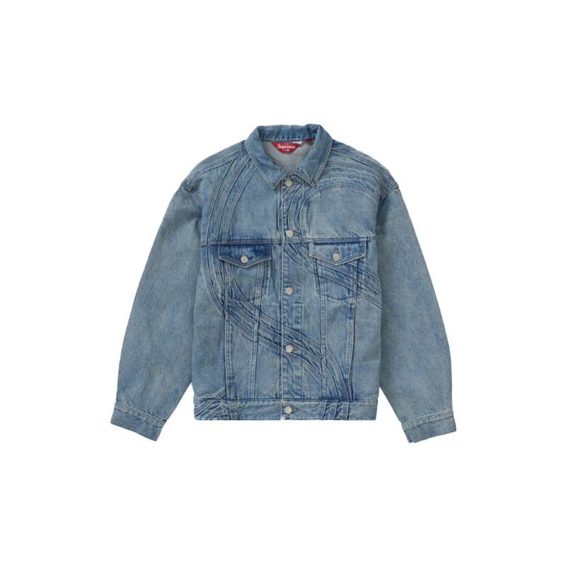 Jacket Trucker Blue Denim "S" Logo | Supreme