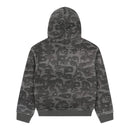 Zip Hoodie Face Camo Black | KidSuper