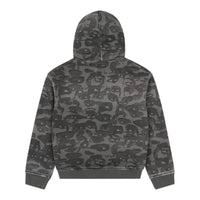 Zip Hoodie Face Camo Black | KidSuper