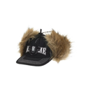 Cap Earflap 5-Panel Black | Supreme x True Religion