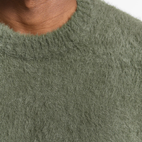 Knitwear Furry Darkgreen | Reternity