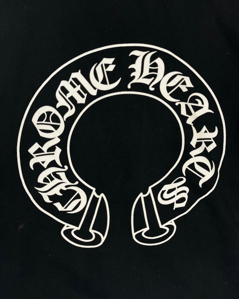 Chrome Hearts Black Dagger Logo Hoodie Vintage