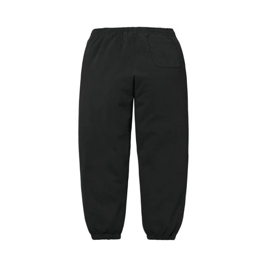 Joggers Satin Appliqué Sweatpant (FW24) Black | Supreme