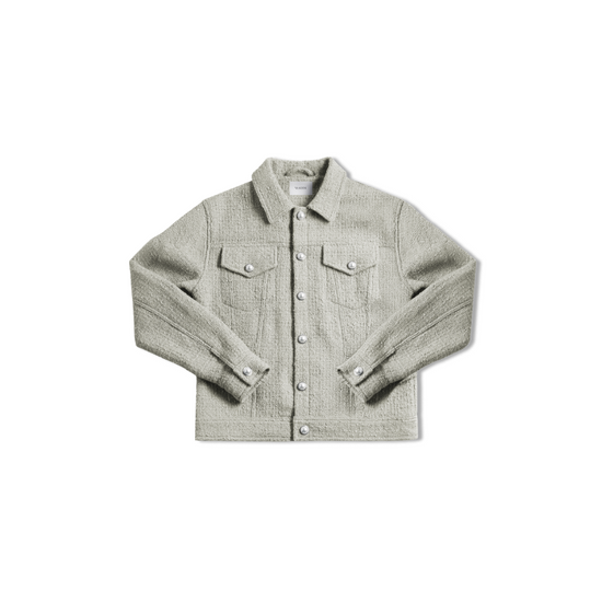 Jacket 'Tweedy vert' | VANDEN