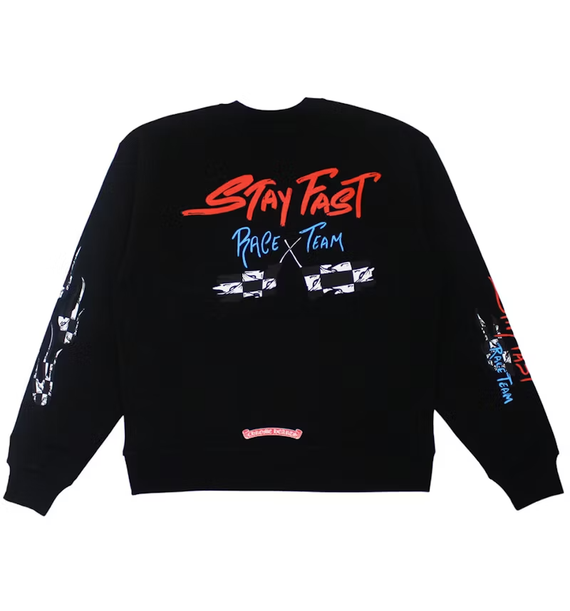 Crewneck 'Stay Fast' | Chrome Hearts