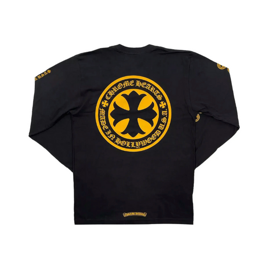 Longsleeve 'Black/Yellow' | Chrome Hearts