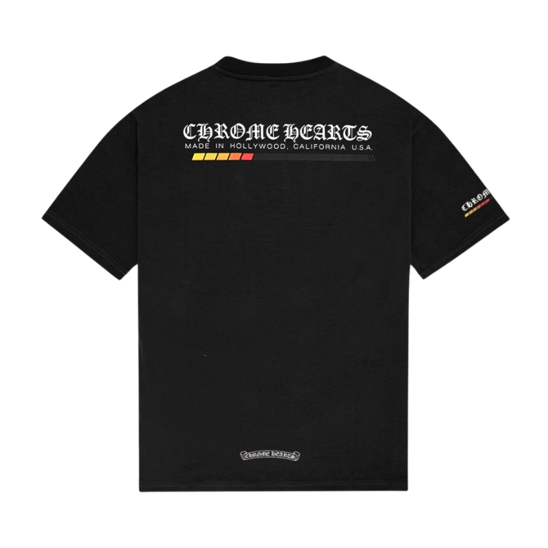 T-shirt Black Hollywood Gradient | Chrome Hearts