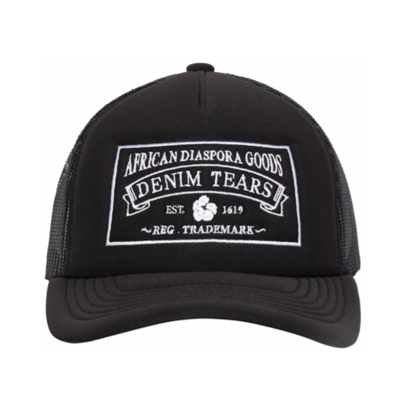 Casquette DENIM TEARS Black White