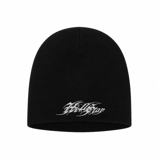 Beanie Tatoo Logo Black | Hellstar