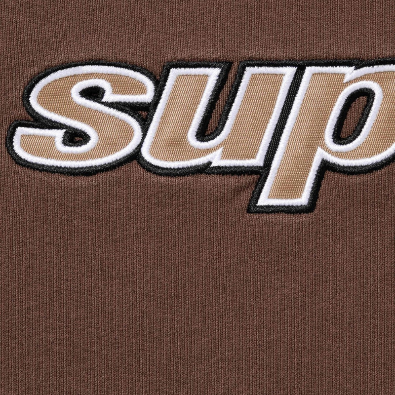 Hoodie Division Brown | Supreme