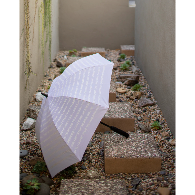 Home Decor 'The Rain' Color-Changing Lyrics Umbrella | Curves