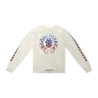 Longsleeve White Dagger Purple | Chrome Hearts