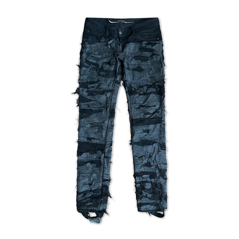 Jeans Urban Warrior Black Silk | Atelier Imprévu