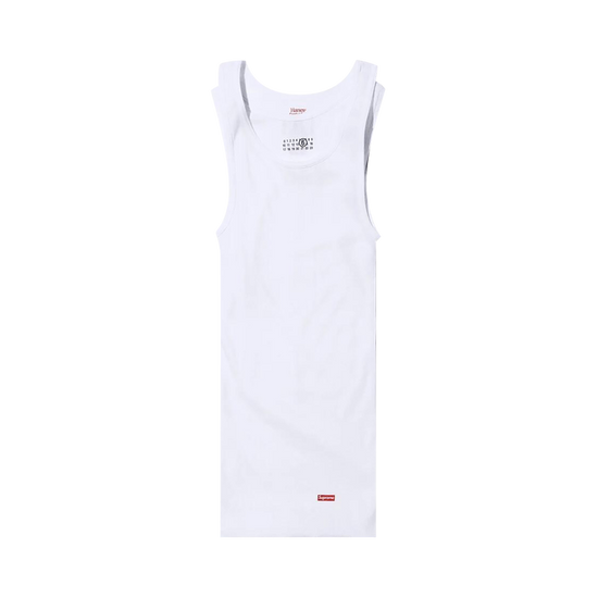 Tank Top White | Supreme x Margiela