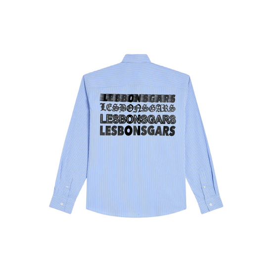 Shirt Rayée Blue | Les Bons Gars