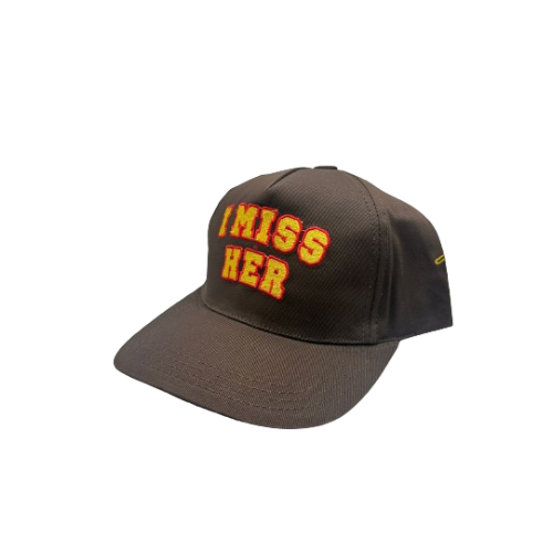 Cap PPSC "i miss her" brown