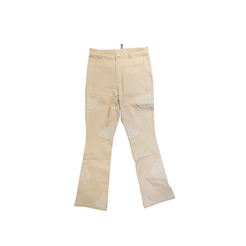 Pantalon PANTHERINAE Crème