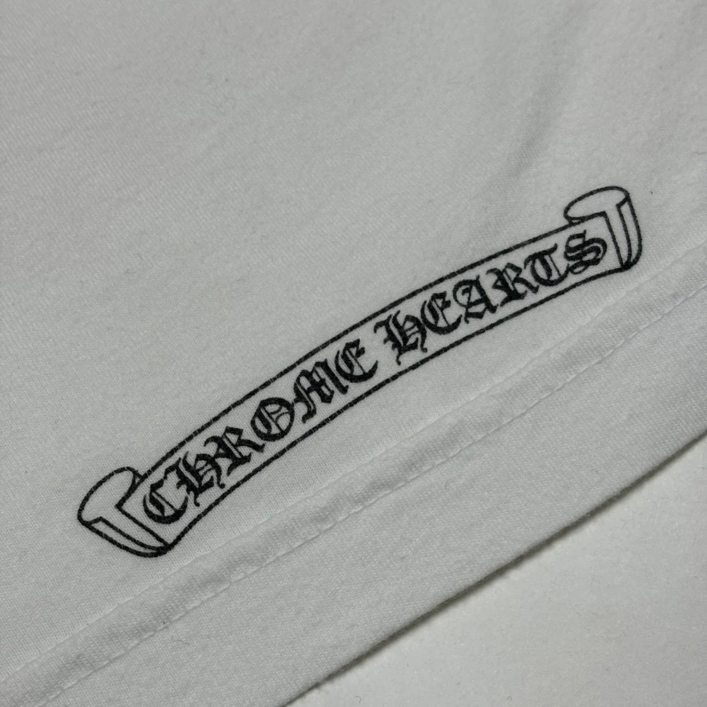 T-shirt White USA Flag | Chrome Hearts