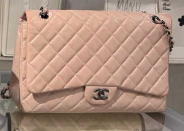 Bag Pink Maxi Flap | Chanel, Bags, view 2