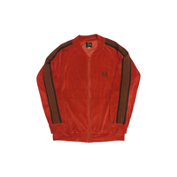 Jacket Velour Burnt Orange  | Needles