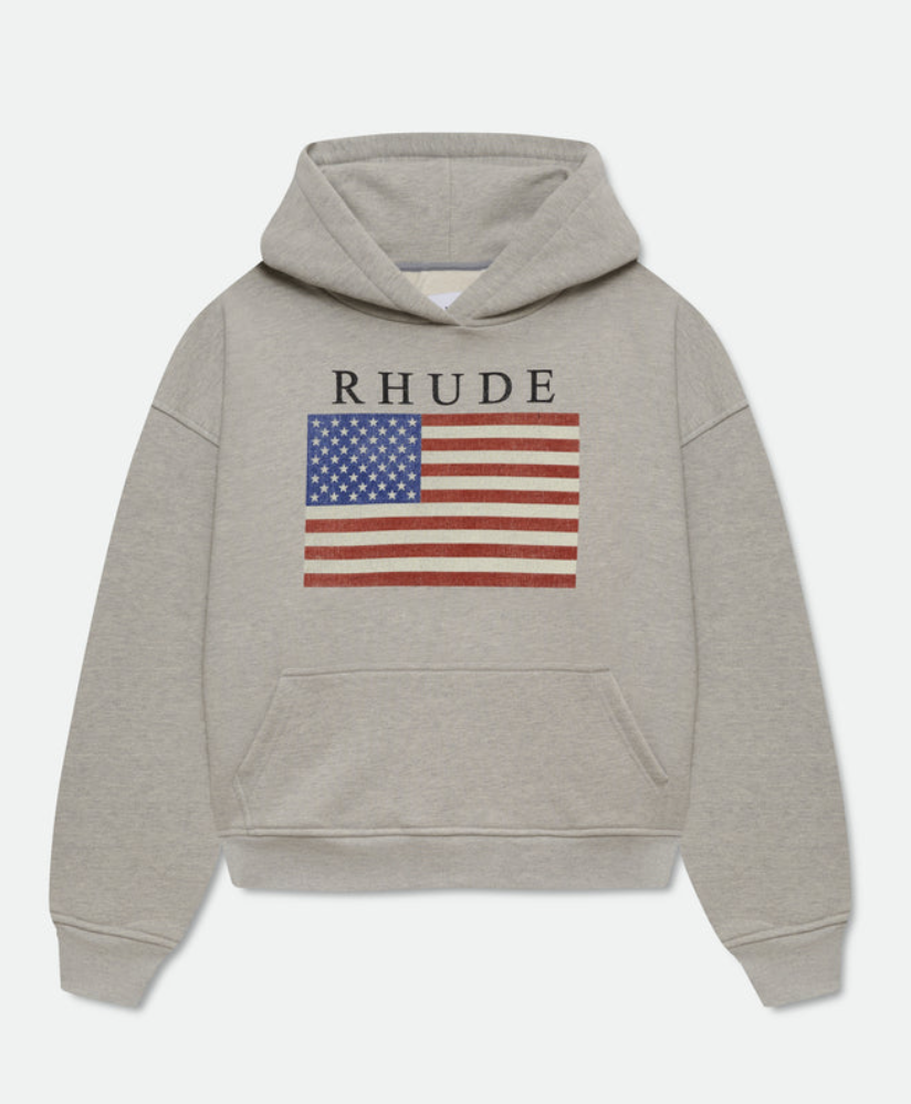 Hoodie USA Flag | Rhude, view 2