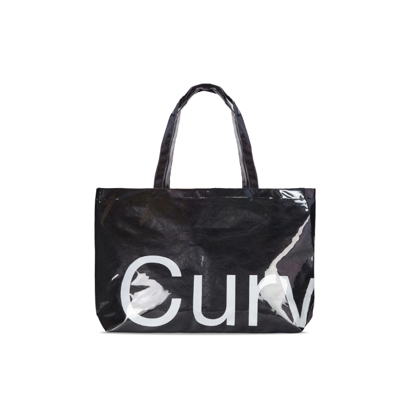 Grand sac fourre-tout noir Curves Tyvek Goodies | Curves