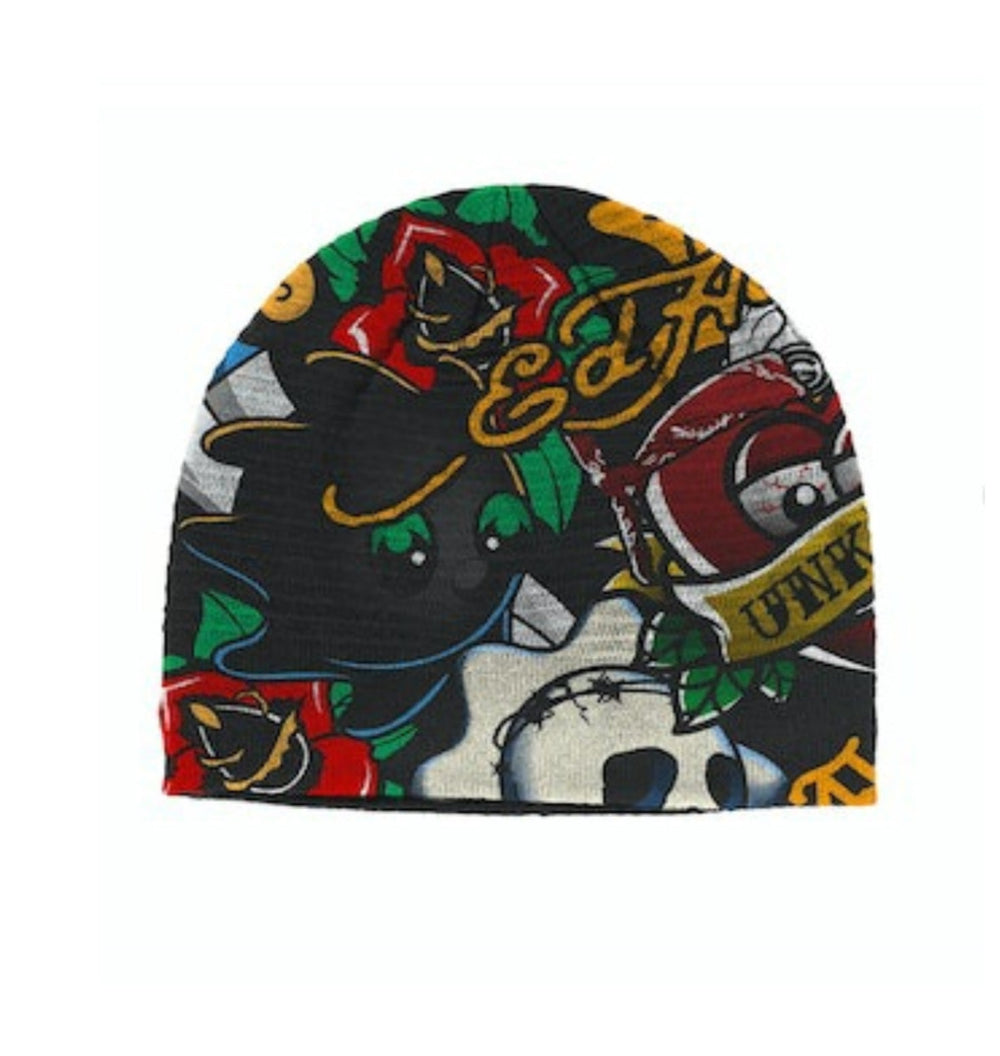 Beanie UNKNOWN x ED HARDY x CHIEF KEEF